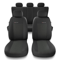 Housses de siège adaptées pour Audi A4 B5, B6, B7, B8, B9 (1995-2024) - housse siege voiture universelles - couverture siege - UNE-1