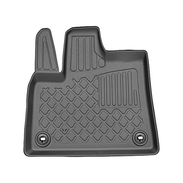 Tapis de sol en TPE adapté pour Toyota Proace City (electric) Van (2023-....) - tapis de voiture - noir