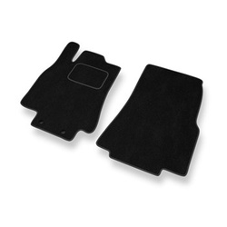 Tapis de Sol Velours adapté pour Mercedes-Benz Classe B W245 Sports Tourer (2005-2011) - Premium tapis de voiture - noir