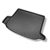 Tapis de coffre adapté pour Mercedes-Benz GLC C253 SUV (09.2016-....) - bac de coffre - protection de coffre voiture - cavité gauche amovible dans les modèles avec filet latéral