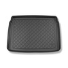 Tapis de coffre adapté pour Peugeot 2008 II SUV (01.2020-....) - bac de coffre - protection de coffre voiture - coffre supérieur; plancher amovible en la position la plus haute