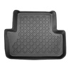 Tapis de sol en TPE adapté pour Audi A4 B8 Avant (04.2008-10.2015) - tapis de voiture - noir