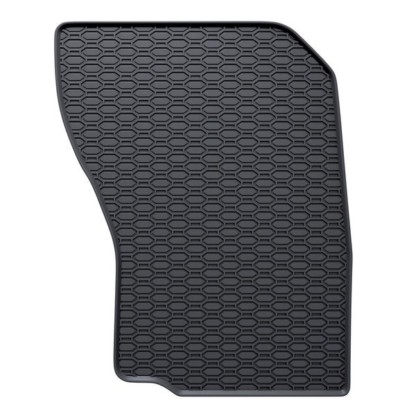 Tapis de sol en caoutchouc adapté pour Mitsubishi ASX SUV (2010-2021) - tapis de voiture - noir - 4 pcs.