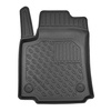 Tapis de sol en TPE adapté pour Opel Crossland X, A SUV (06.2017-07.2024) - tapis de voiture - noir