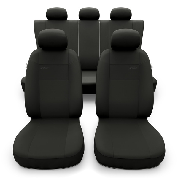 Housses de siège adaptées pour Daihatsu Cuore V, VI, VII (1999-2018) - housse siege voiture universelles - couverture siege - RSL-B