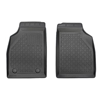 Tapis de sol en TPE adapté pour Ligier JS60 SUV (09.2020-....) - tapis de voiture - noir