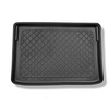 Tapis de coffre adapté pour Citroen C3 Aircross II SUV (11.2017-....) - bac de coffre - protection de coffre voiture - coffre supérieur; modèles avec plancher amovible du coffre (Flex Floor)