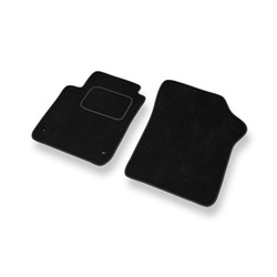 Tapis de Sol Velours adapté pour Volkswagen up! I Hayon (2011-2022) - Premium tapis de voiture - noir