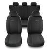 Housses de siège adaptées pour Peugeot 207 (2006-2013) - housse siege voiture universelles - couverture siege - UNE-3