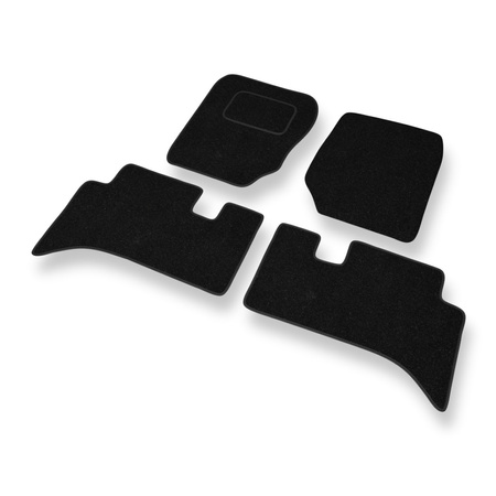 Tapis de Sol Feutres adapté pour Land Rover Range Rover III (2001-2012) - tapis de voiture - noir