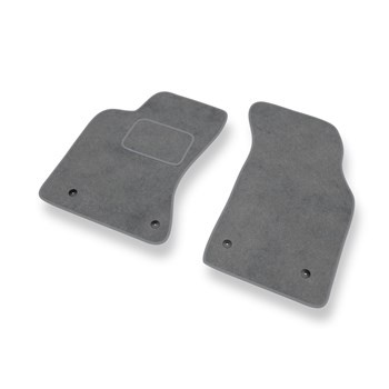 Tapis de Sol Velours adapté pour Audi A4 I B5 (1994-2001) - Premium tapis de voiture - gris