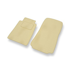 Tapis de Sol Velours adapté pour Mercedes-Benz Classe C W202 Break, Berline (1993-2000) - Premium tapis de voiture - beige