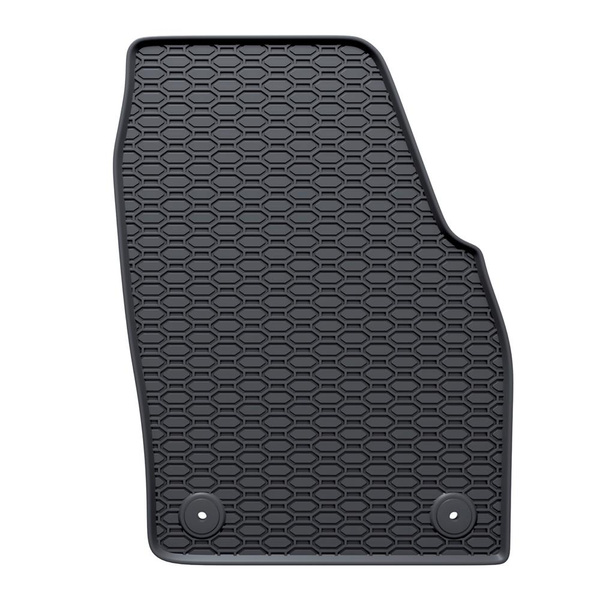 Tapis de sol en caoutchouc adapté pour Skoda Scala Hayon (2019-....) - tapis de voiture - noir - 4 pcs.