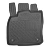 Tapis de sol en TPE adapté pour Cupra Ateca SUV (11.2018-....) - tapis de voiture - noir