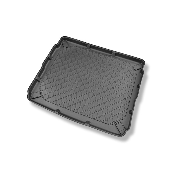 Tapis de coffre adapté pour Peugeot 3008 I SUV (05.2009-10.2016) - bac de coffre - protection de coffre voiture - coffre supérieur