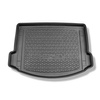 Tapis de coffre adapté pour Jaguar E-Pace SUV (01.2018-....) - bac de coffre - protection de coffre voiture - aussi pour les modèles avec des rails de fixation