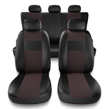 Housses de siège adaptées pour Audi A2 (1999-2005) - housse siege voiture universelles - couverture siege - EXL-5