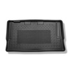 Tapis de coffre adapté pour Mercedes-Benz EQV 300 Van (10.2020-....) - bac de coffre - protection de coffre voiture - version longue (empattement 3.200 mm; longueur de l’auto 5.140 mm); derriere 3e rangée de sieges; sans séparation de l'espace bagage