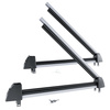 Porte-skis sur toit de voiture - Ski rack M-7705s - argent - pour 5 paires de skis ou 4 snowboards