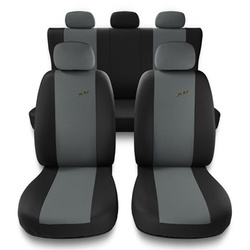 Housses de siège adaptées pour Renault Kangoo I, II (1997-2019) - housse siege voiture universelles - couverture siege - X.R-G2