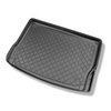 Tapis de coffre adapté pour Kia Niro Crossover (08.2016-05.2022) - bac de coffre - protection de coffre voiture - avec / sans subwoofer; coffre supérieur (avec rangement); cavité droite amovible dans les modèles avec batteries PHEV (Hybrid)