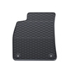 Tapis de sol en caoutchouc adapté pour Audi A6 C8 (2018-....) - tapis de voiture - noir