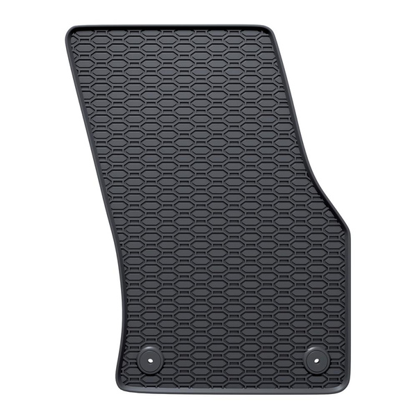 Tapis de sol en caoutchouc adapté pour Volkswagen Tiguan Allspace SUV (2017-....) - tapis de voiture - noir - 4 pcs.