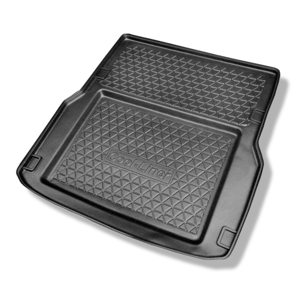 Tapis de coffre adapté pour Audi A8 D3 Berline (11.2002-2009) - bac de coffre - protection de coffre voiture - version non étendue; aussi pour la version Quattro