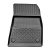 Tapis de sol en TPE adapté pour Tesla Model 3 Berline (07.2017-....) - tapis de voiture - noir