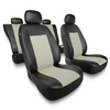 Housses de siège adaptées pour Audi A1 I, II (2010-2019) - housse siege voiture universelles - couverture siege - CM-BE
