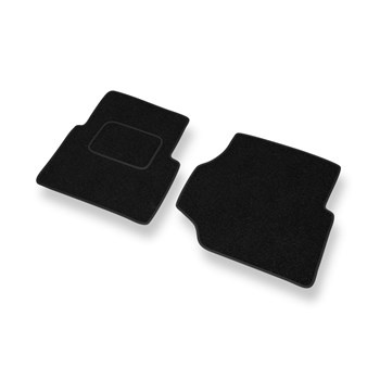 Tapis de Sol Feutres adapté pour Land Rover Defender II (1990-2007) - tapis de voiture - noir