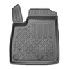 Tapis de sol en TPE adapté pour Renault Austral Mild Hybrid SUV (12.2022-....) - 5 sièges - tapis de voiture - noir