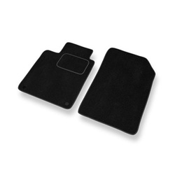 Tapis de Sol Velours adapté pour Renault Laguna III Coupé, Estate, Hayon (2007-2015) - Premium tapis de voiture - noir