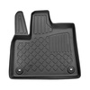 Tapis de sol en TPE adapté pour Opel Combo E Life Van (09.2021-2023) - tapis de voiture - noir