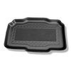 Tapis de coffre adapté pour Opel Meriva B Monospace (03.2010-06.2017) - bac de coffre - protection de coffre voiture - coffre inférieur