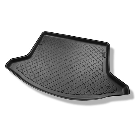 Tapis de coffre adapté pour Mazda CX-5 KF SUV (07.2017-....) - bac de coffre - protection de coffre voiture - coffre inférieur; plancher amovible en la position la plus basse ou sans plancher amovible du coffre