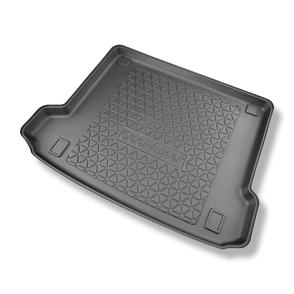 Tapis de coffre adapté pour Omoda 5 SUV (04.2024-....) - bac de coffre - protection de coffre voiture - coffre supérieur; plancher double du coffre en position haute
