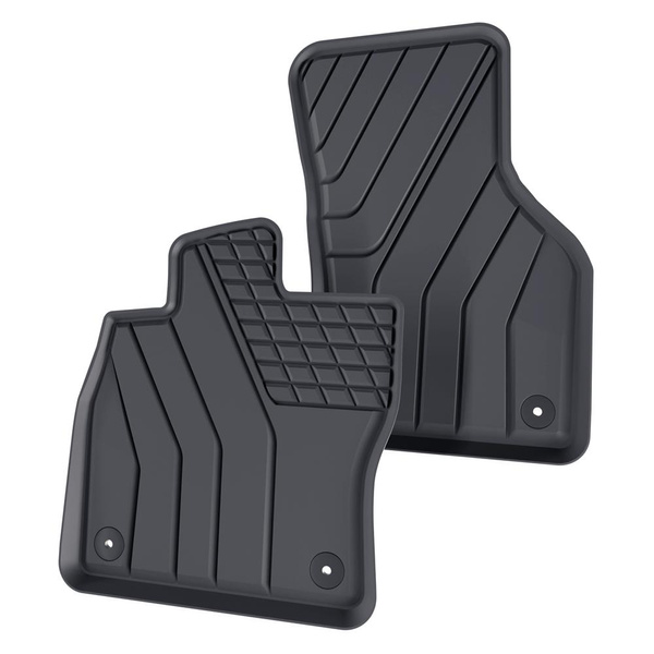 Tapis de sol en TPE adapté pour Seat Leon IV Hayon, Sportstourer (2020-....) - tapis de voiture - noir