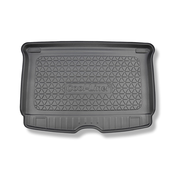 Tapis de coffre adapté pour BMW i3 Hayon (11.2013-07.2022) - bac de coffre - protection de coffre voiture - non pour version Range Extender