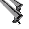 Barres de toit en aluminium adapté pour Opel Astra K mk V Sports Tourer (2016-2022) - Porte-Bagages de Voiture argent - toit normal