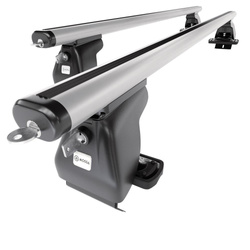 Barres de toit en aluminium adapté pour Citroen DS4 Crossback;Hayon (2016-2018) - Porte-Bagages de Voiture argent - toit normal