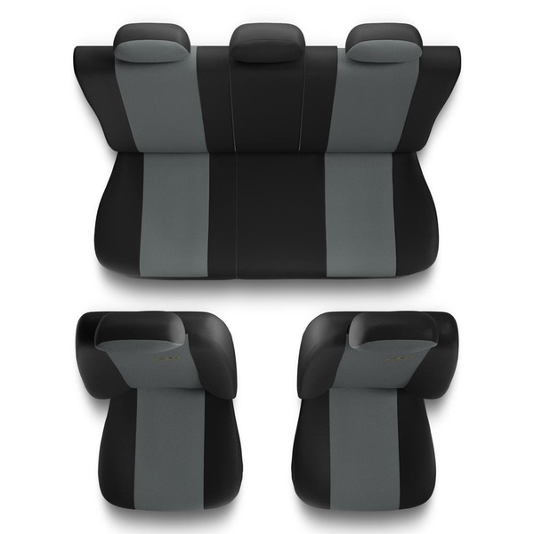 Housses de siège adaptées pour Audi Q2 (2016-....) - housse siege voiture universelles - couverture siege - X.R-G2