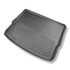 Tapis de coffre adapté pour Nissan X-Trail IV (T33) e-Power SUV (09.2022-....) - bac de coffre - protection de coffre voiture - 5 places; coffre supérieur (sur le plancher amovible)