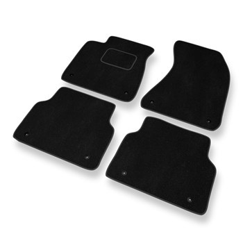 Tapis de Sol Velours adapté pour Audi A8 III D4 Berline (2010-2017) version long