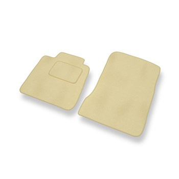 Tapis de Sol Velours adapté pour Renault Vel Satis (2001-2009) - Premium tapis de voiture - beige