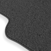 Tapis de Sol Feutres adapté pour Volkswagen Scirocco III (2008-2014) - tapis de voiture - noir