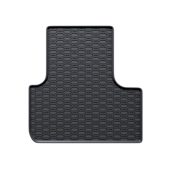 Tapis de sol en caoutchouc adapté pour Mitsubishi ASX SUV (2010-2021) - tapis de voiture - noir - 4 pcs.