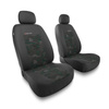 Housses de siège adaptées pour Peugeot 208 I, II (2012-....) - housse siege voiture universelles - couverture siege - 2UNE-GR