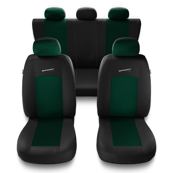 Housses de siège adaptées pour Renault Koleos I, II (2008-2023) - housse siege voiture universelles - couverture siege - S-GR