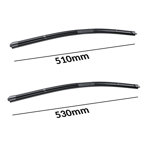 Balais d'essuie-glace de pare-brise adaptés pour Skoda Superb I Berline (12.2001-10.2004) - balais plat